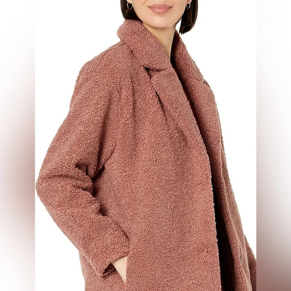 Daily Ritual Oversized Teddy Bear Fleece Jacket Size Large - Picture 4 of 11